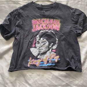 Michael Jackson crop top